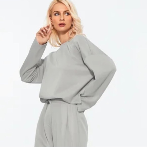 STYLEWE 2 piece set gray(oversized  loose fit - Picture 7 of 10